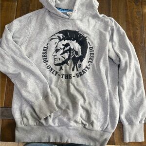 Diesel Gray Hoodie